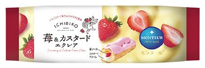 ＩＣＨＩＢＩＫＯ・苺＆カスタードエクレア