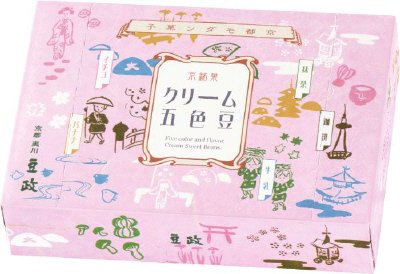 クリーム五色豆