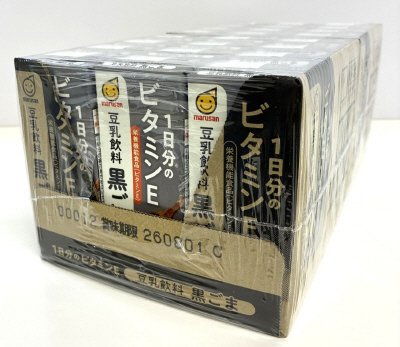 １日分のビタミンＥ　豆乳飲料　黒ごま
