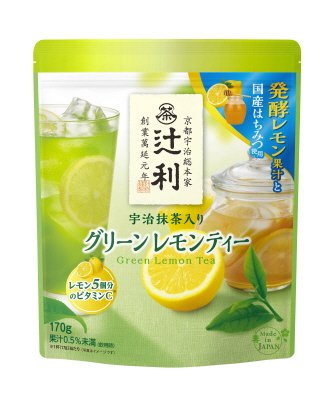 辻利　宇治抹茶入りグリーンレモンティー　１７０ｇ