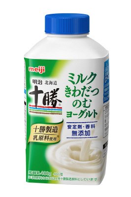 明治北海道十勝ミルクきわだつのむヨーグルト