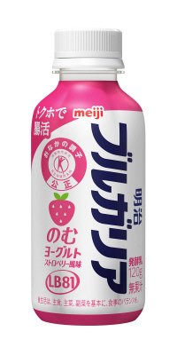 明治ブルガリアのむヨーグルトストロベリー風味LB81ONESHOT