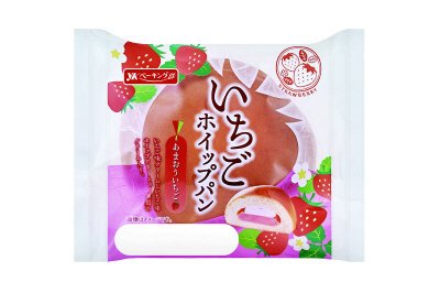 いちごホイップパン