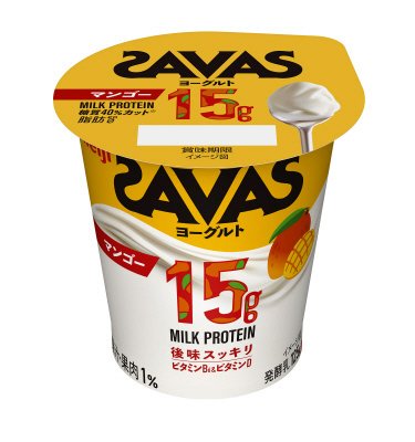 ザバスMILKPROTEINヨーグルト脂肪0マンゴー