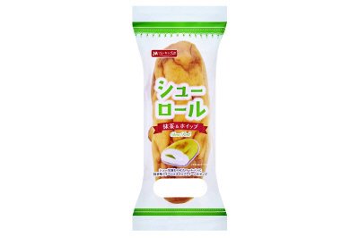 シューロール　抹茶＆ホイップ
