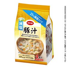 豚汁（２５％減塩タイプ）