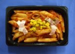 トマトソースのペンネサラダ