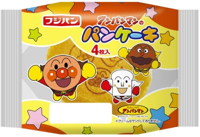 アンパンマンのパンケーキ