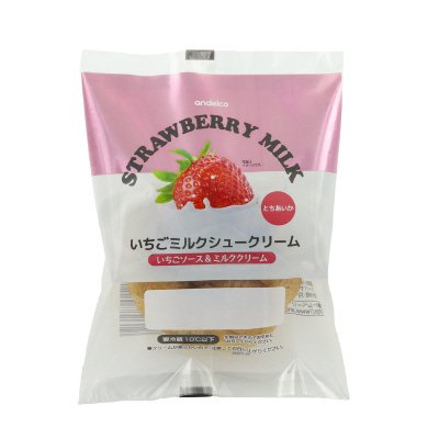 いちごミルクシュークリーム