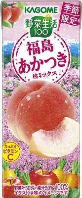 野菜生活１００　福島あかつき桃ミックス