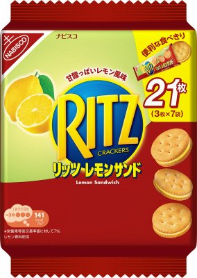 リッツ　ファミリーパック　レモンサンド　７袋入