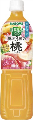 野菜生活１００　贅沢３種の桃ミックス