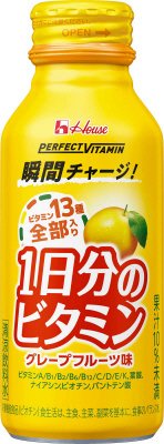 ＰＥＲＦＥＣＴ　ＶＩＴＡＭＩＮ　１日分のビタミン　グレープフルーツ味　ボトル缶