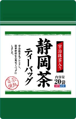 茶処百撰宇治抹茶入り静岡茶ティーバッグ