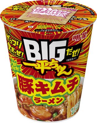 BIGだぜ！一平ちゃん　豚キムチラーメン　ケース