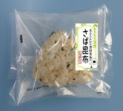 おにぎり（さば昆布）