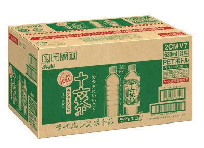 アサヒ　十六茶　ラベルレスボトル