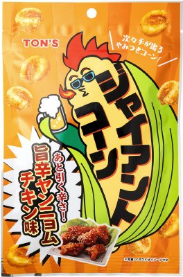 ジャイアントコーン　ヤンニョムチキン味　５５ｇ