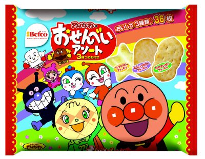 ３６枚アンパンマンのおせんべいアソート