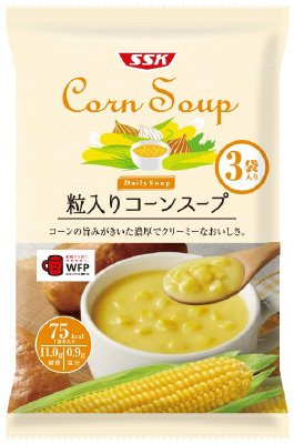 ＤａｉｌｙＳｏｕｐ粒入りコーンスープ３袋入り