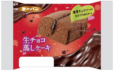 生チョコ蒸しケーキ