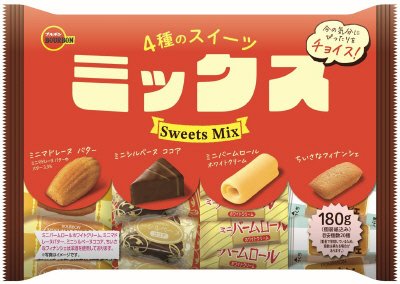 ４種のスイーツミックス