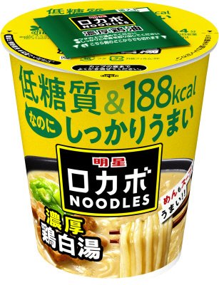 ロカボＮＯＯＤＬＥＳ　濃厚鶏白湯