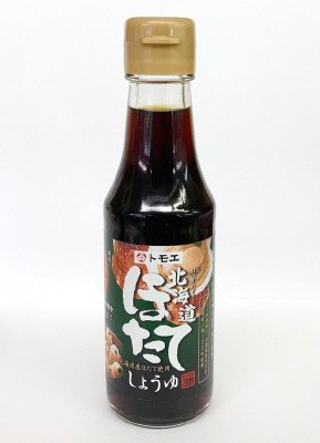 トモエ北海道ほたてしょうゆ150ml瓶