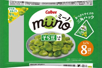 ｍｉｉｎｏそら豆しお味三角パック