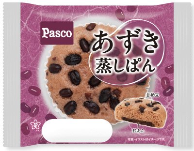 あずき蒸しぱん