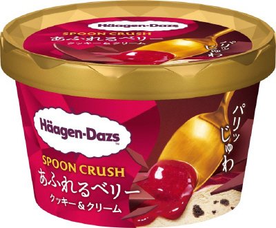 ミニカップ　SPOON CRUSH　あふれるベリー　クッキー＆クリーム