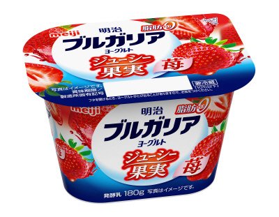 明治ブルガリアヨーグルト脂肪０ジューシー果実苺