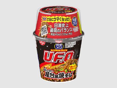 完全メシ　日清焼そばＵ．Ｆ．Ｏ．　ぶっ濃い屋台風焼そば