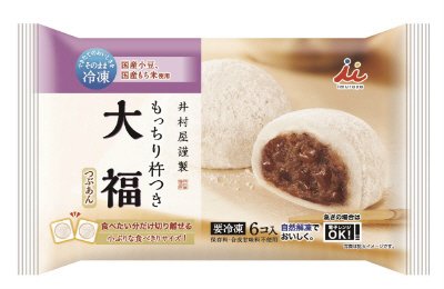６コ入　もっちり杵つき大福（つぶあん）