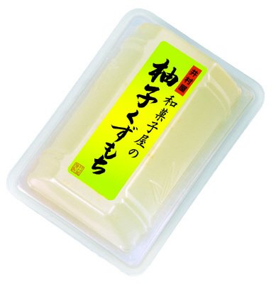 和菓子屋の柚子くずもち