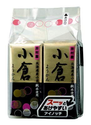４本入ミニようかん　小倉