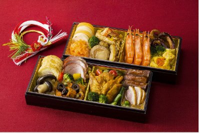 函館五島軒おせち二段重