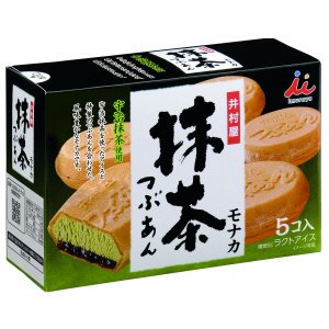 ＢＯＸ抹茶つぶあんモナカ