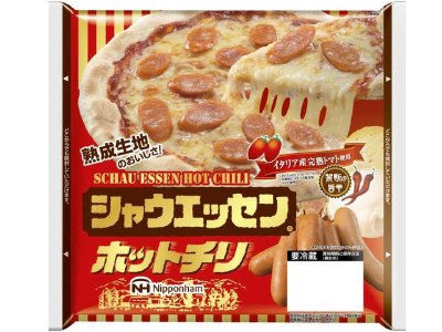シャウエッセンホットチリピザ