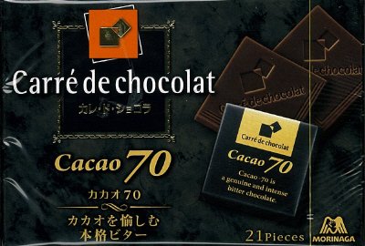カレ・ド・ショコラ＜カカオ７０＞