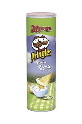 プリングルズ＜サワークリーム＆オニオン＞増量