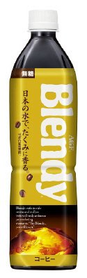 「ブレンディ」ボトルコーヒー　無糖９００ｍｌ