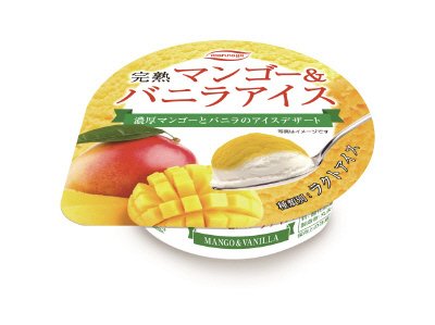 マンゴー＆バニラアイス