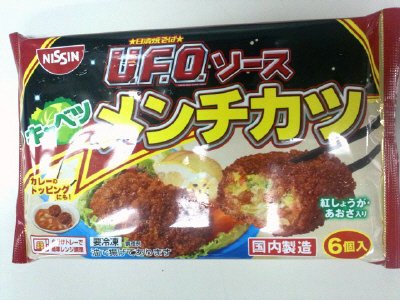 日清焼そばＵ.Ｆ.Ｏ.ソースキャベツメンチカツ