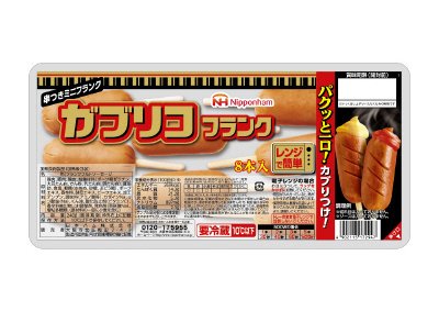 串つきミニフランク　ガブリコフランク