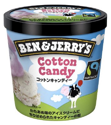 ベン＆ジェリーズ　コットンキャンディー