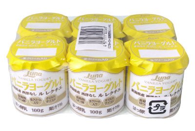 バニラヨーグルト　新潟県産　西洋なし　ル レクチエ