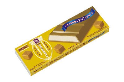 森永ミルクキャラメルアイス