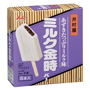 ＢＯＸミルク金時バー