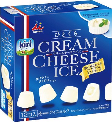 ひとくちクリームチーズアイス